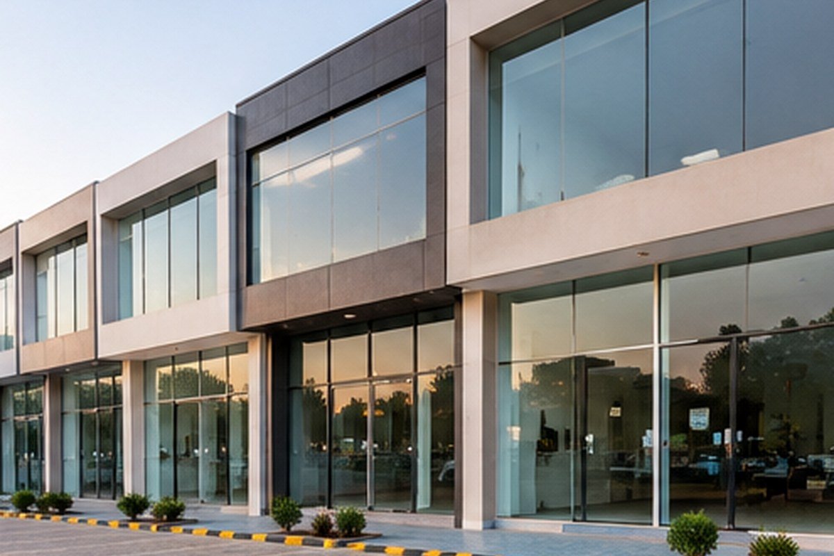 Representative commercial property building