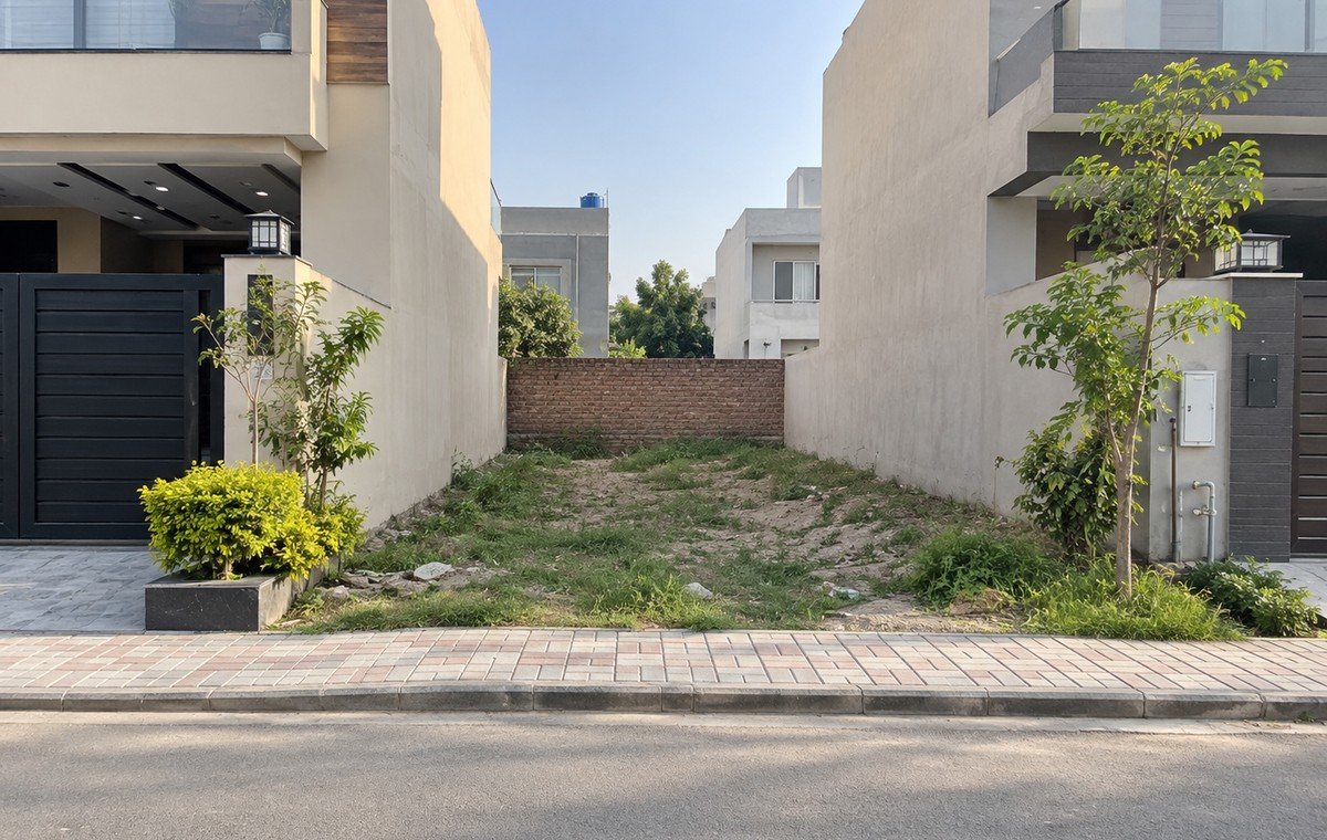 Representative residential plot development