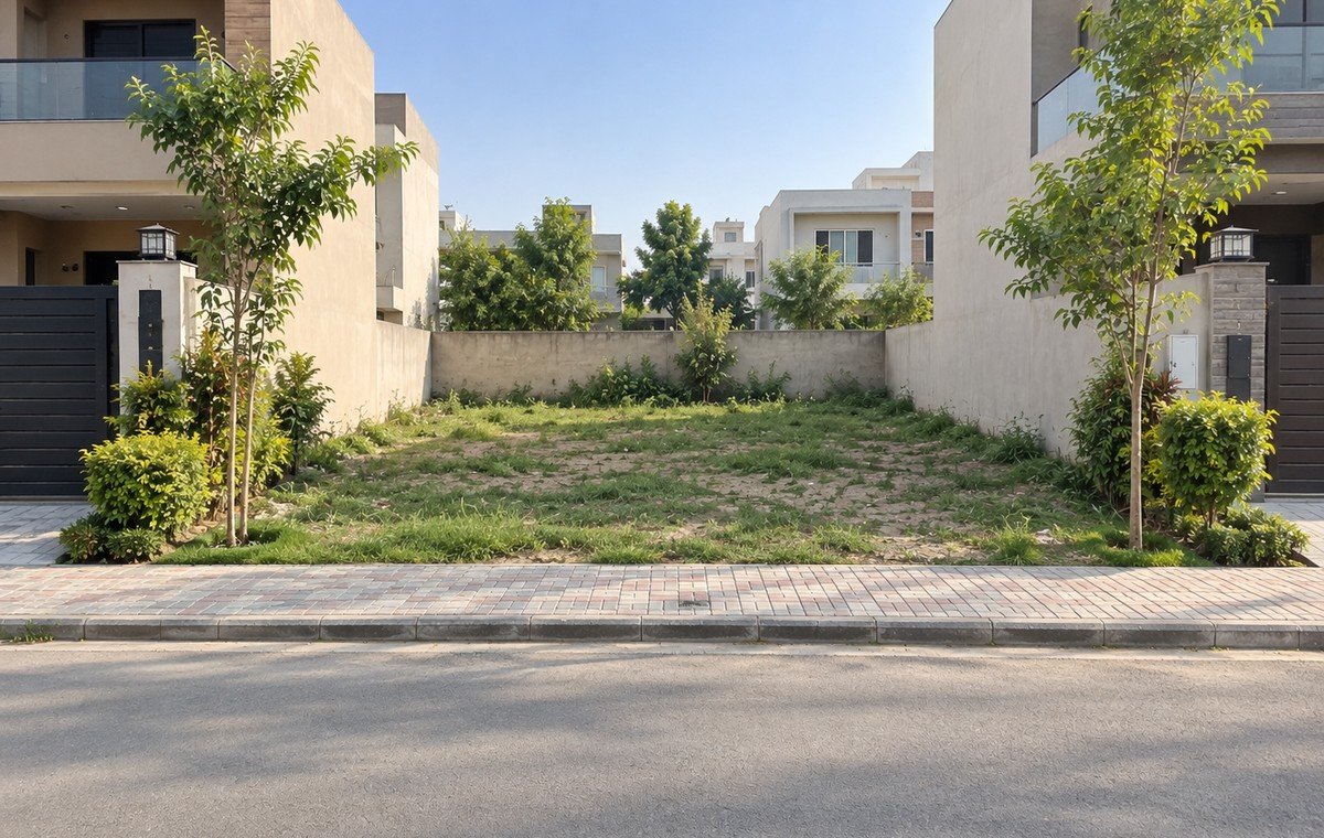 Representative property development with plots